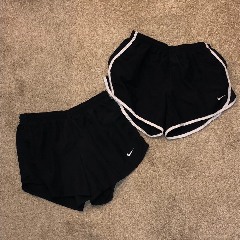set of 2 Nike dri fit shorts